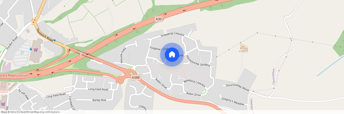 Bluebell Way, Launceston, Cornwall