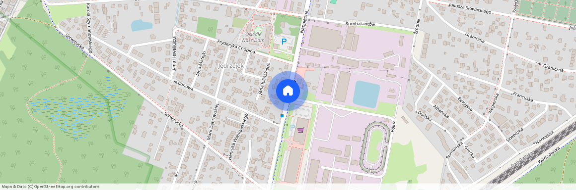 ul. Napoleona, Kobyłka, wołomiński, mazowieckie