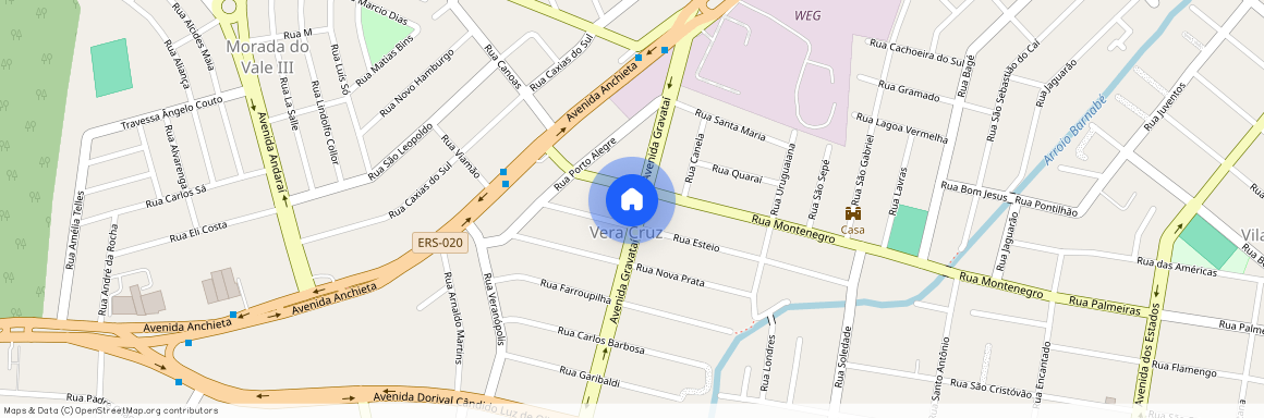 Avenida, Gravataí, 408, Vera Cruz