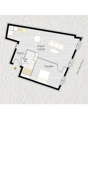 Appartement à louer 2 pièces 44.58m² - Photo 2