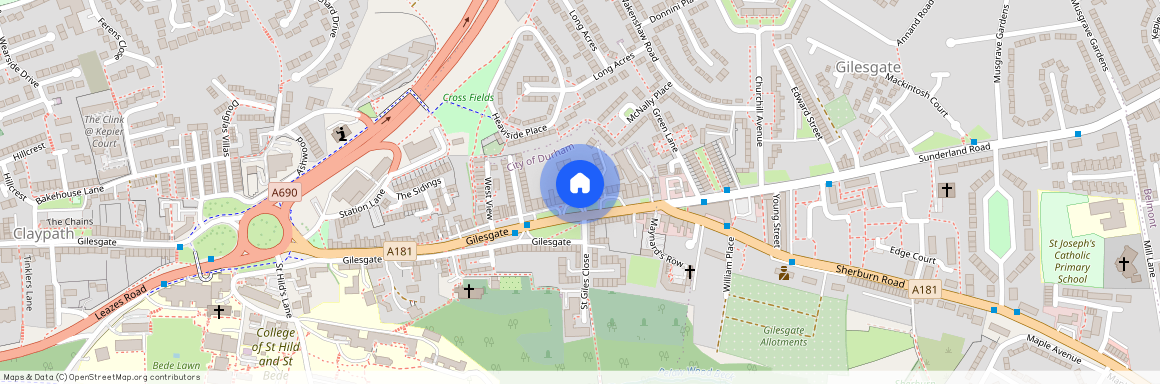 Gilesgate, Durham City, DH1 1JA, Durham