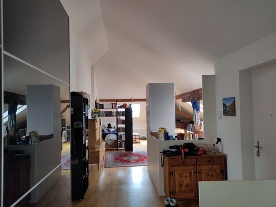 Charmante 3.5-Zimmer-Dachwohnung an zentraler Lage in Zürich - Foto 1