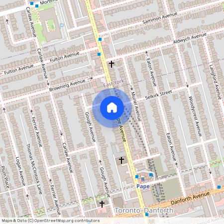 800 Pape Avenue Unit# Main, Toronto