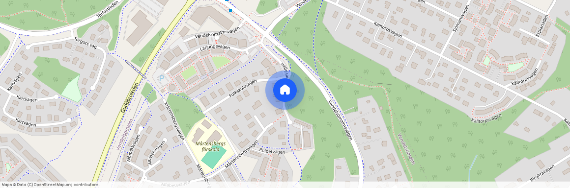 Haninge, Lärarinnevägen