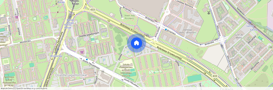 Poznań, Rataje ul. os. Oświecenia