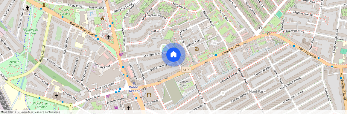 St. Albans Crescent, N22, London