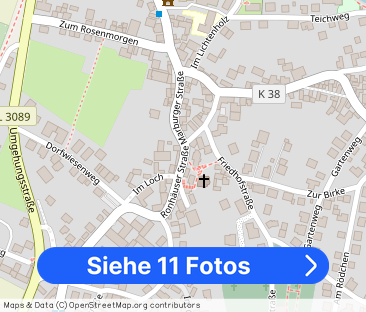 Wunderschöne 2-Zimmer Dachgeschosswohnung in Marburg/Cappel - Foto 1