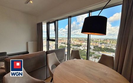 Mieszkanie na wynajem Szczecin - Na wynajem 3 pokoje Hanza Tower 80m2, 23. piętro - Photo 5