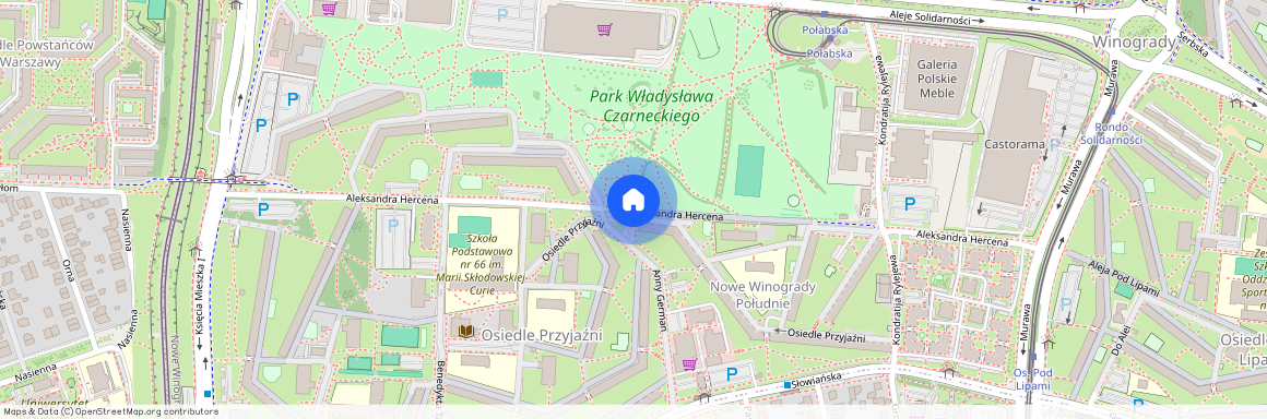 ul. Aleksandra Hercena, Winogrady, Stare Miasto, Poznań, wielkopolskie