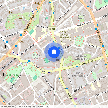 Patrick Coman House, London, EC1V