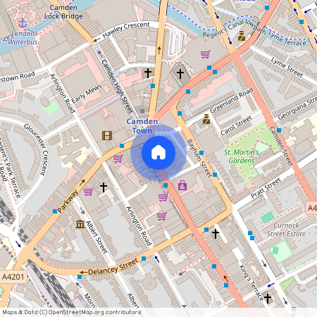 Camden High Street, Camden, London, NW1 0NE