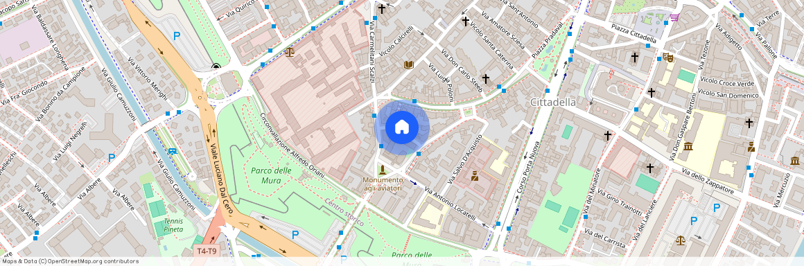 via berni, centro, Verona, Italy