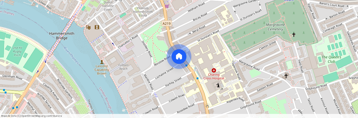 Fulham Palace Road, Hammersmith, London, W6