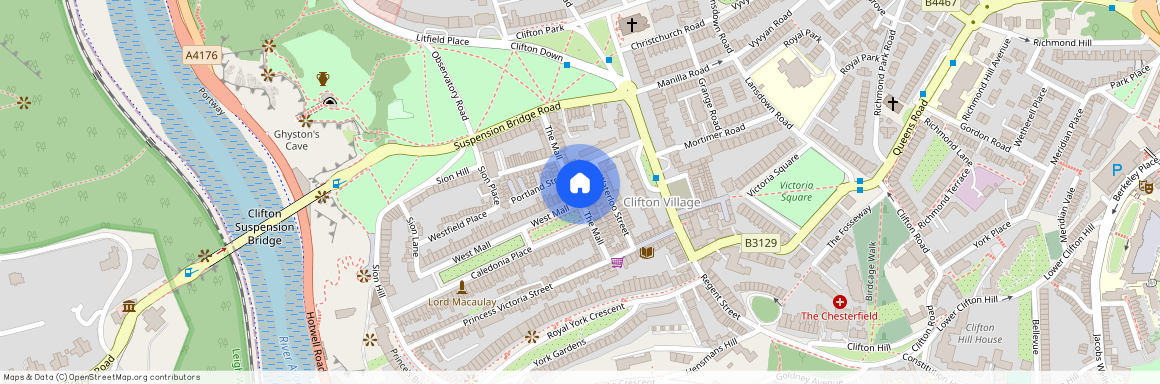 The Mall TFF, Clifton Village, Clifton, Bristol, BS8