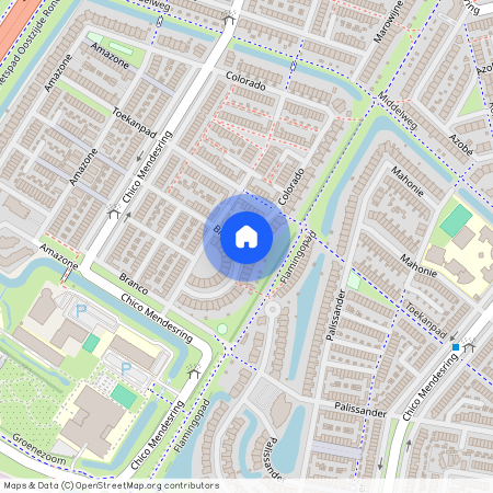 Amazone en omgeving, 3315 WR, Branco, Dordrecht