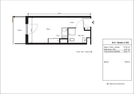 Location Appartement 1 pièce 18m² NIMES 30000 - Photo 2