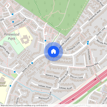 Sandy Lane, Farnborough, GU14