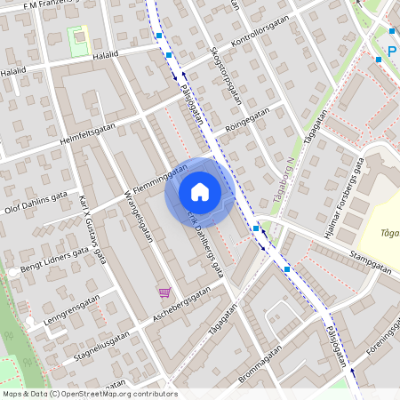 Tågaborg N, Helsingborg, Skåne, Erik Dahlbergs gata 34F