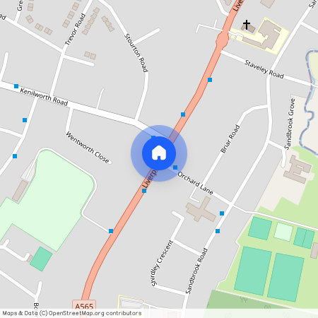Southport, Birkdale, Liverpool Road, Tower Mansions, PR8, Merseyside