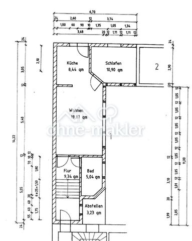 helle 2 Zimmer-Wohnung mit Loggia am Postplatz - Foto 4