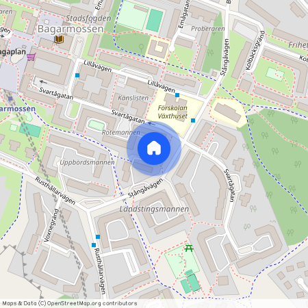 Svartågatan 46, Bagarmossen