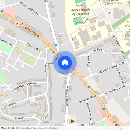 Ongar Road, Brentwood