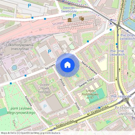 ul. Tęczowa, Przedmieście Świdnickie, Stare Miasto, Wrocław, dolnośląskie