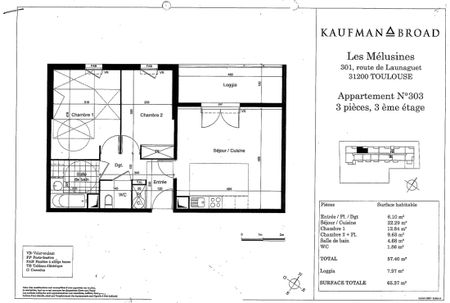 Appartement 3 pièces - Photo 3