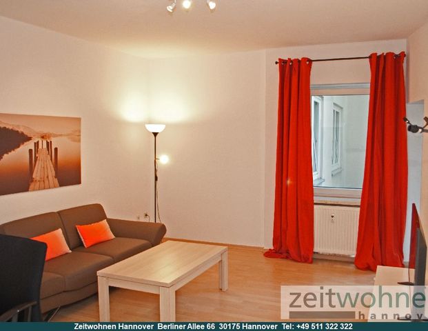 Oststadt, City, Lister Meile, Hauptbahnhof, möblierte 2 Zimmer Wohnung - Foto 1