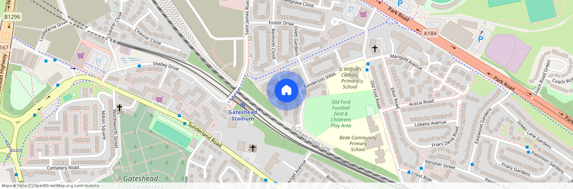 Sanderson Villas, St James Village, Gateshead, NE8