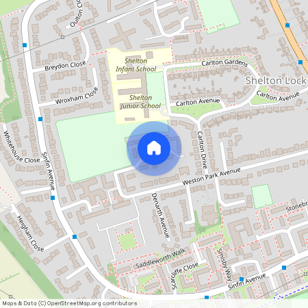 Weston Park Gardens, DE24 9EU, Shelton Lock