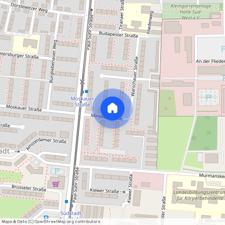 Warschauer Straße 31, Halle