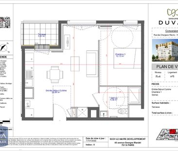 Location Appartement 2 pièces 44m² LE HAVRE 76600 - Photo 5