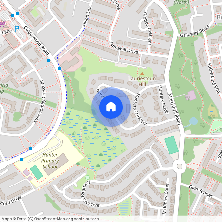 Hunters Grove, East Kilbride, South Lanarkshire, G74