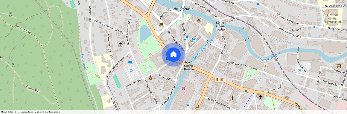 Goethestraße 6, 08280 Aue, Deutschland