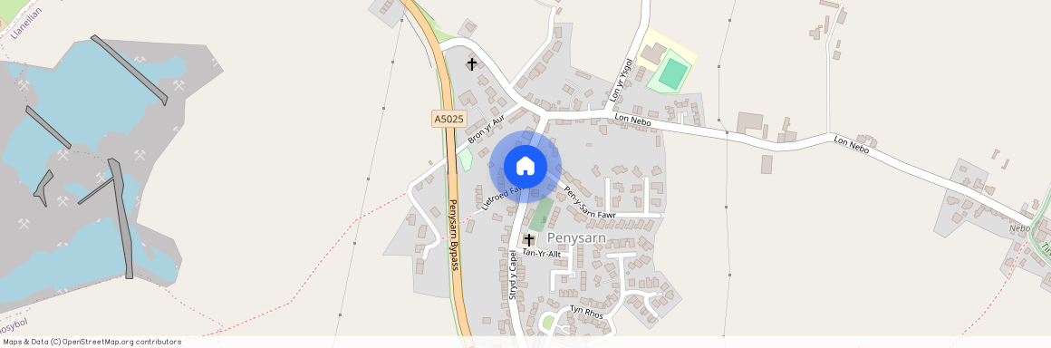 Miners Bach, Penysarn, LL69