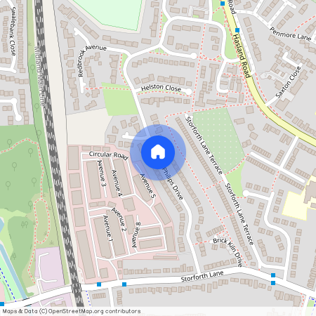 St. Philips Drive, Hasland, S41