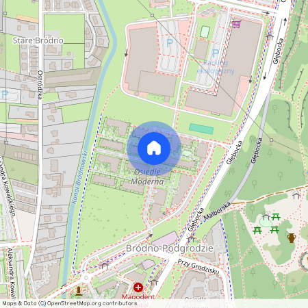 ul. Głębocka 9E, Bródno-Podgrodzie, Targówek, Warszawa, mazowieckie