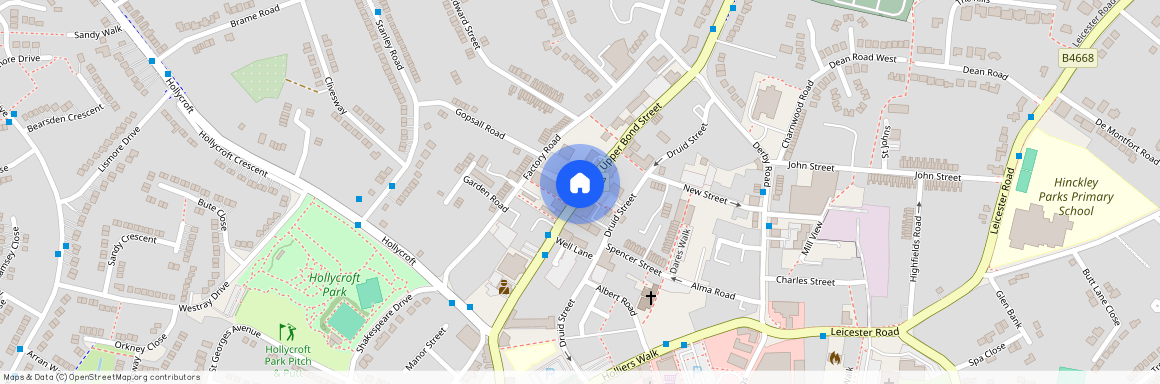 Upper Bond Street, Hinckley, LE10