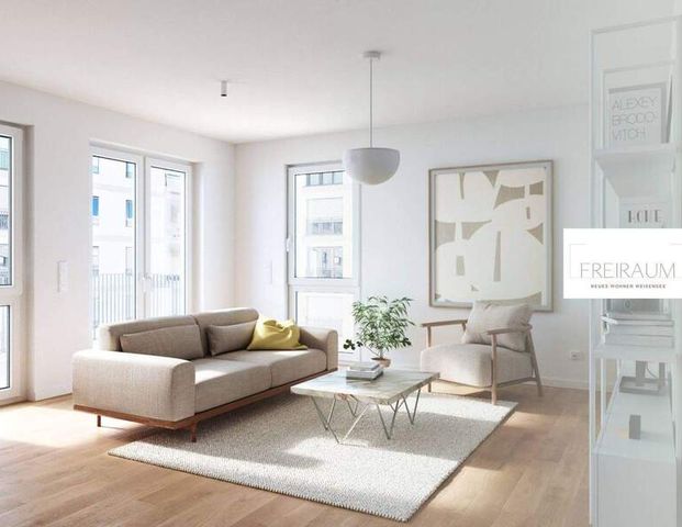 VIEL RAUM FÜR JEDES FAMILIENMITGLIED: Große 4-Zimmer-Wohnung mit BALKON und EBK im Weißenseer Neubauquartier FREIRAUM - Photo 1