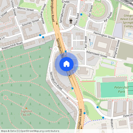 Springburn Road, Springburn, Glasgow