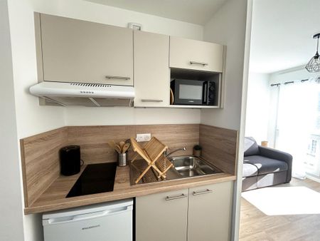 Location Appartement 1 pièce Meublé 18m² NANTES 44300 - Photo 3