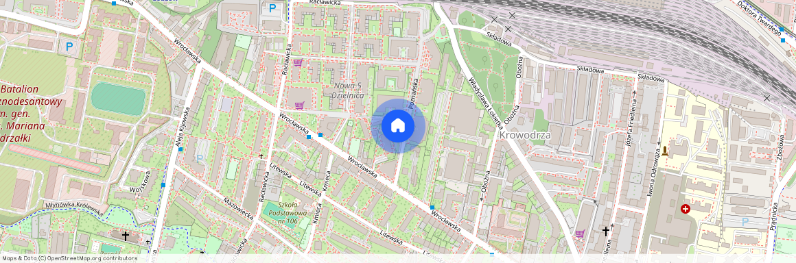 ul. Poznańska, Krowodrza, Krowodrza, Kraków, małopolskie