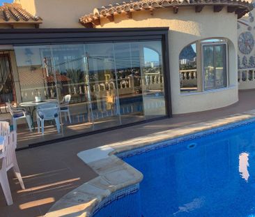 Villa for rent with 3 bedrooms and pool in Calpe for the winter sea... - Photo 6