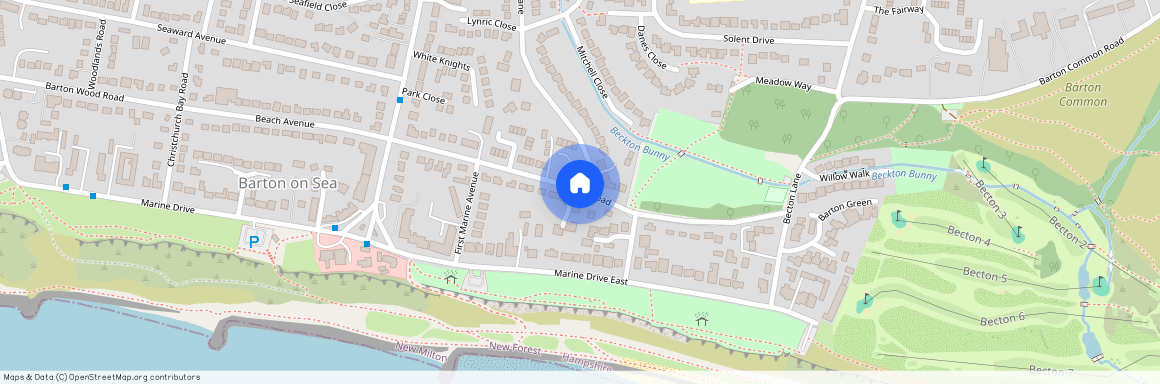 Grove Road, Barton On Sea, New Milton
