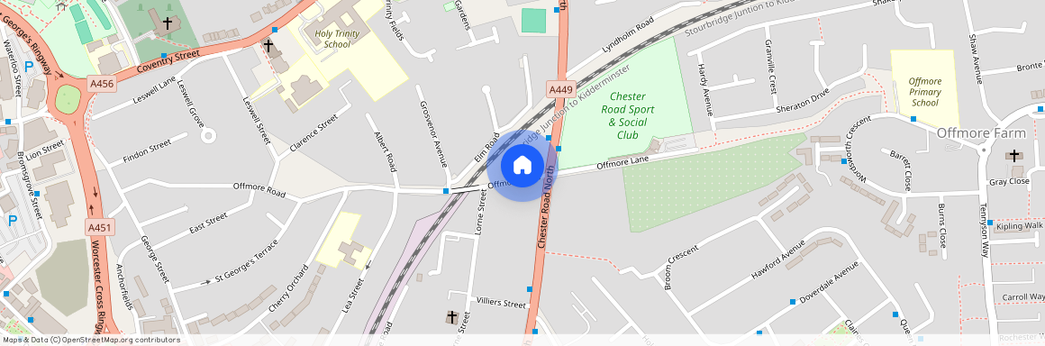 Flat 8, 94h Offmore Road, Kidderminster