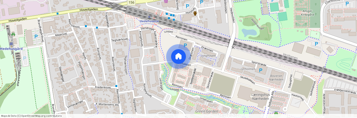 Skolebakken 68, 1. 01., Nærheden, 2640 Hedehusene