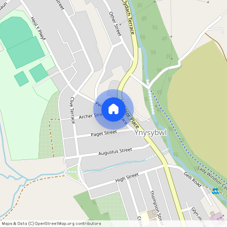 Penygraig Terrace, Ynysybwl, Pontypridd, CF37