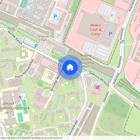 ul. Ignacego Mościckiego, Osiedle Witosa, Katowice, śląskie