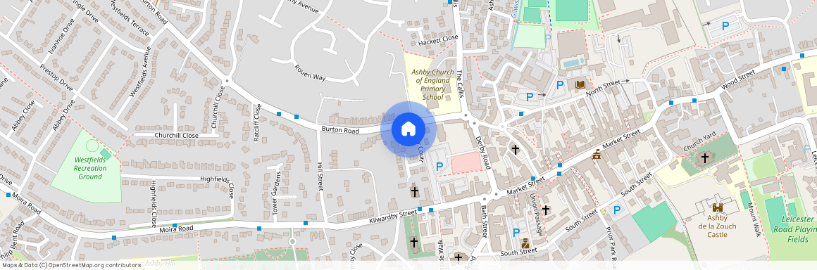 Burton Road, Ashby-de-la-Zouch, LE65, Burton Road, Ashby de la Zouh, LE65 2LF